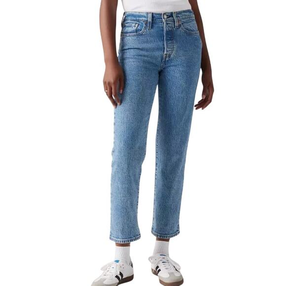 Levi's Premium Women's Wedgie Straight Denim Jeans Size 26 Lift And Flatter - Picture 3 of 12